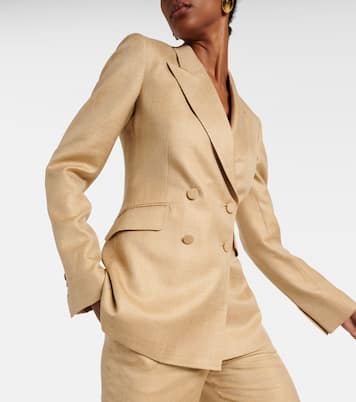 Blazer in lana, seta e lino | Gabriela Hearst