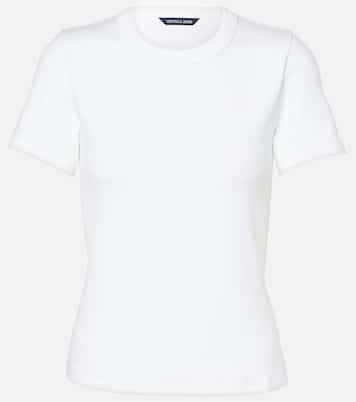 T-shirt Pruitt in jersey di misto cotone | Veronica Beard