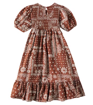 Abito Lydia in lino e cotone con stampa | Rylee + Cru