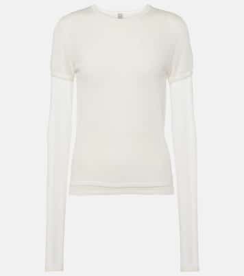 Tank top de jersey a capas | Toteme