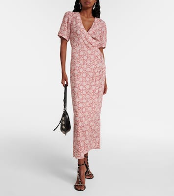 Katrina floral midi dress | Rixo