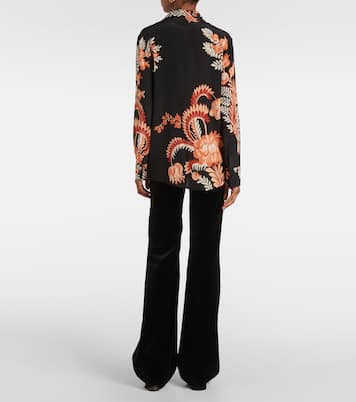 Blusa in crêpe de chine di seta   | Etro