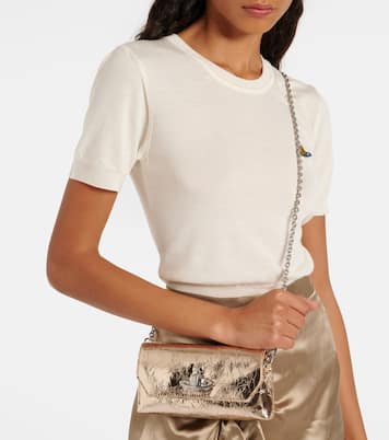Clutch Orb Mini in pelle metallizzata | Vivienne Westwood