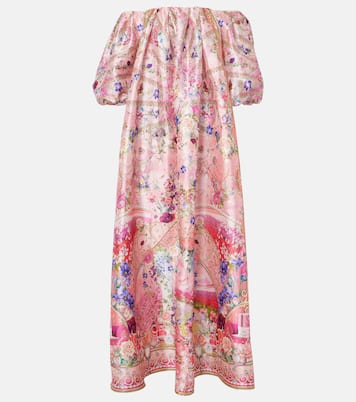 Robe longue à fleurs | Camilla