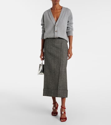 Sandali Orb 95 in velluto con cristalli | Jimmy Choo
