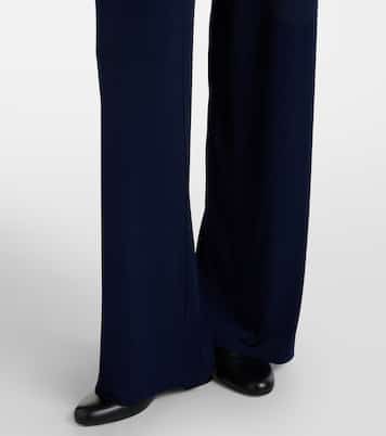 Weite Mid-Rise-Hose aus Jersey | Vince