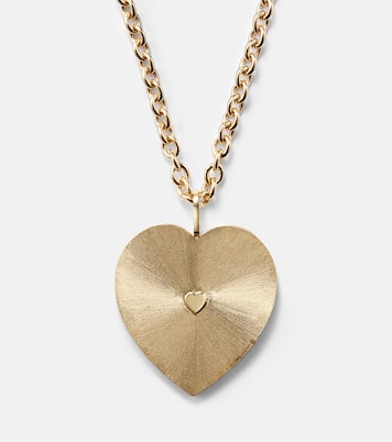 Collier Heart Jumbo en or 18 ct et diamants | Marie Lichtenberg