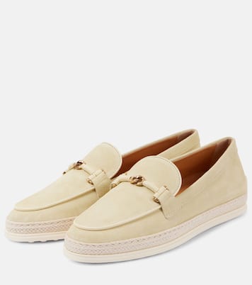 Mocassini T Ring in suede | Tod's