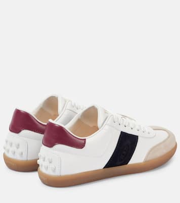 Sneakers Cassetta in pelle con suede | Tod's