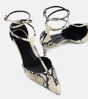 Escarpins Mia 45 en cuir embossé | Khaite
