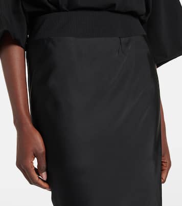 Gonna midi in jersey | Rick Owens