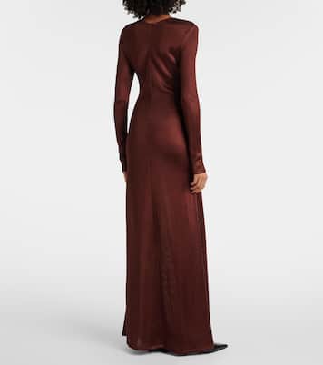 Luella draped jersey gown | Tove