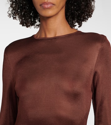 Luella draped jersey gown | Tove