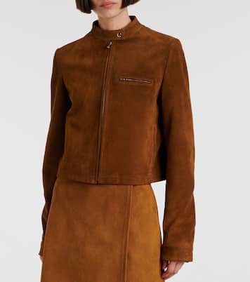 Suede jacket | Miu Miu