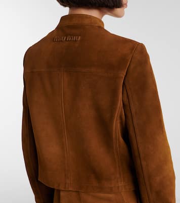 Suede jacket | Miu Miu