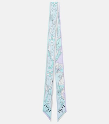 Foulard Marmo in twill di seta | Pucci