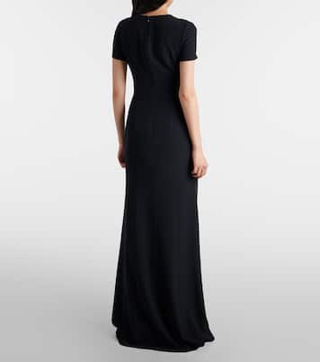 Embroidered crêpe gown | McQueen