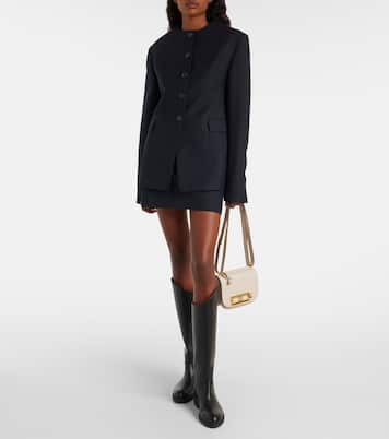 Lingot Small leather crossbody bag | Delvaux