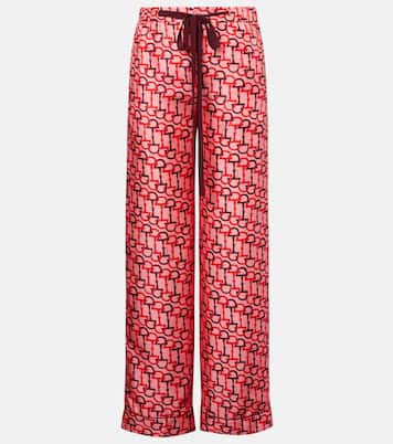 Weite Hose aus Twill | Gucci