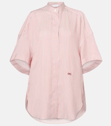 Chemise rayée en soie | Stella McCartney