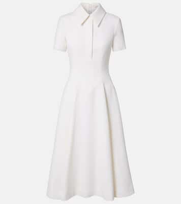 Jody pleated wool midi dress | Emilia Wickstead