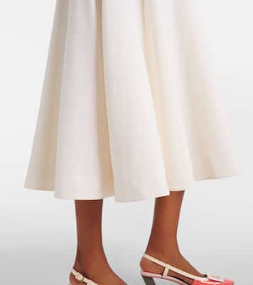 Jody pleated wool midi dress | Emilia Wickstead