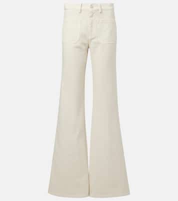 Pantaloni Florence in cotone a gamba larga | Nili Lotan