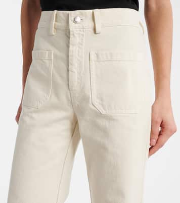 Pantaloni Florence in cotone a gamba larga | Nili Lotan