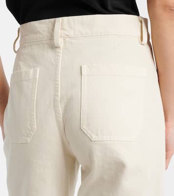 Pantaloni Florence in cotone a gamba larga | Nili Lotan