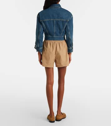 Cropped denim jacket | Wardrobe.NYC
