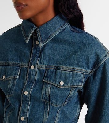 Cropped denim jacket | Wardrobe.NYC