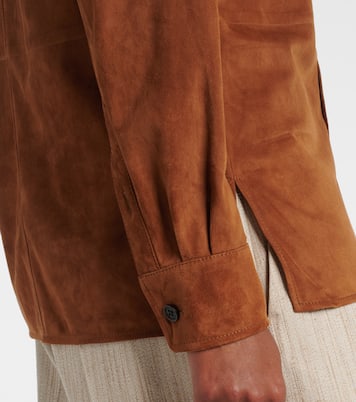 Landry suede shirt | Ralph Lauren Collection