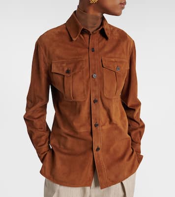 Landry suede shirt | Ralph Lauren Collection