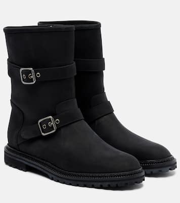 Sulaltrosa leather biker boots | Manolo Blahnik