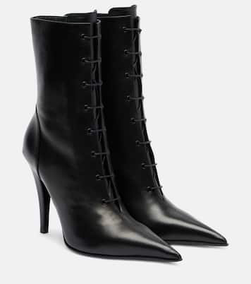 Leather ankle boots | McQueen
