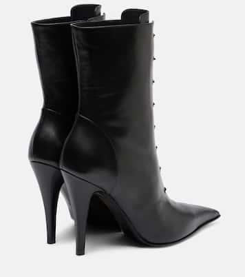 Leather ankle boots | McQueen