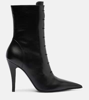Leather ankle boots | McQueen