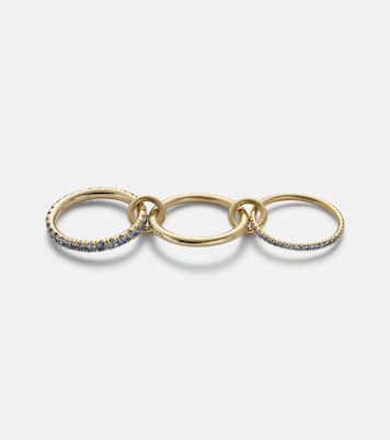 Norah 18kt gold ring with sapphires | Spinelli Kilcollin