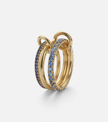 Norah 18kt gold ring with sapphires | Spinelli Kilcollin