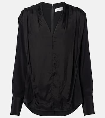 Silk crêpe de chine blouse | Victoria Beckham