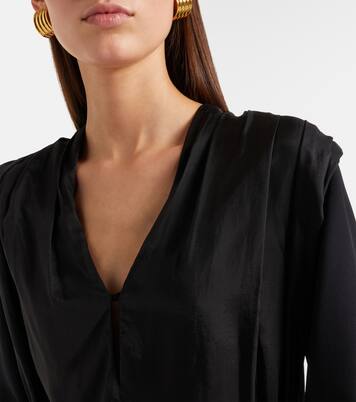 Silk crêpe de chine blouse | Victoria Beckham