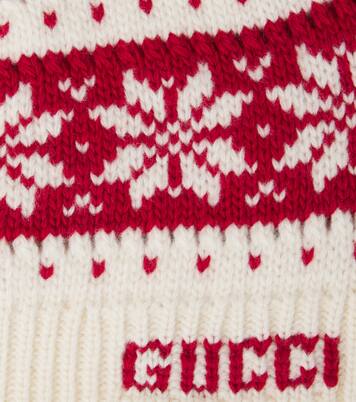 Mütze aus Woll-Jacquard | Gucci Kids