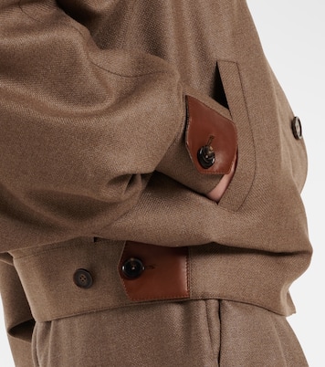 Kiefer cashmere and silk bomber jacket | Loro Piana