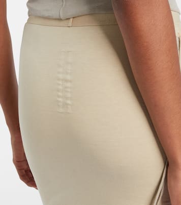 DRKSHDW Edfu棉质针织中长半身裙 | Rick Owens