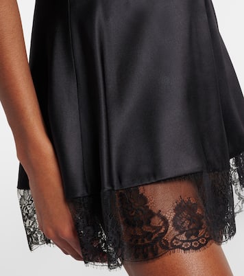 Short en satin de soie mélangée | Nina Ricci