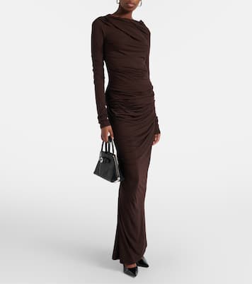 Draped jersey top | Entire Studios