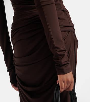 Draped jersey top | Entire Studios