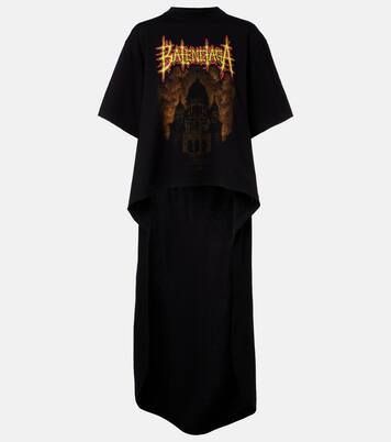 Printed cotton jersey T-shirt | Balenciaga