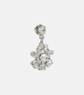 Embellished faux pearl drop earrings | Simone Rocha