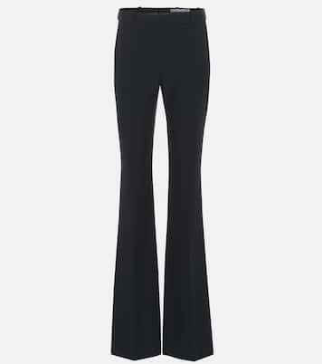 Pantaloni flared in crêpe | McQueen